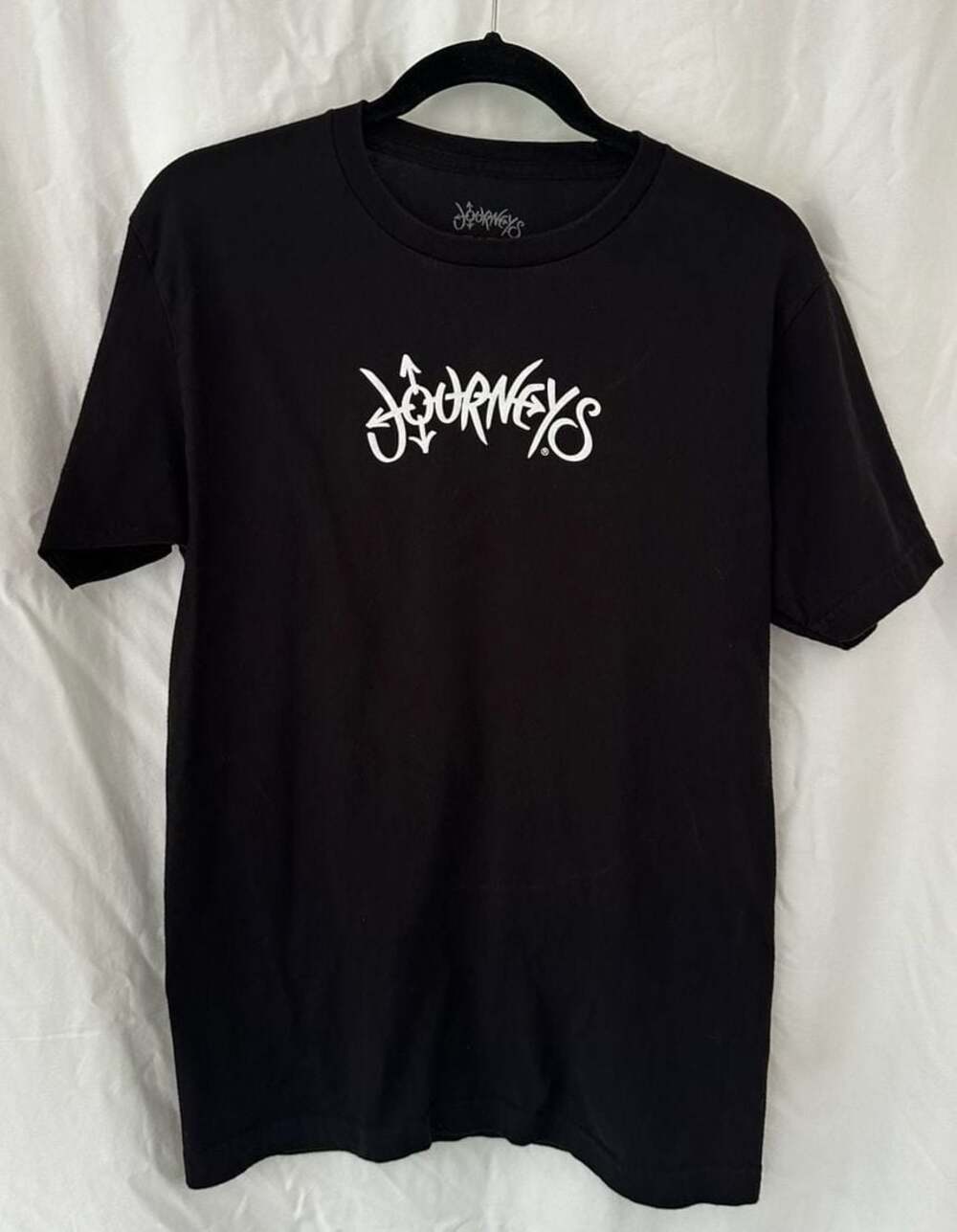 Journeys Employee Staff Graphic T-Shirt Black